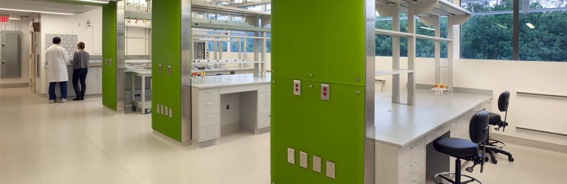 Installation of laboratory and clean room facilities